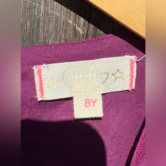 Egg By Susan Lazar Flutter Sleeves Printed Stars Tulle Dress - Picture 7 of 7